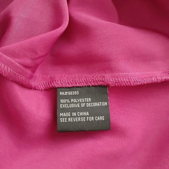 NWT Top Encore by Daniel Kiviat Pink Coverup Tunic Size 1X - Picture 6 of 7